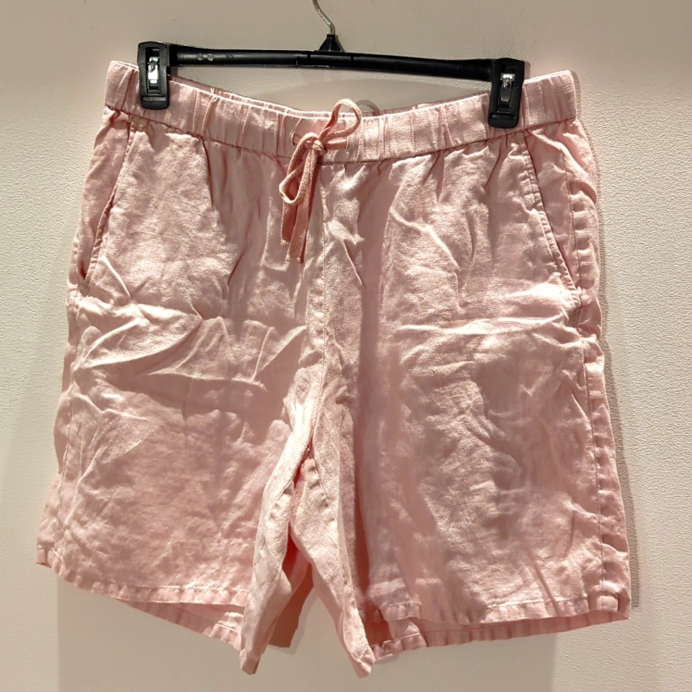 Two Pairs Of Eileen Fisher Shorts, Elastic Waist … - image 2